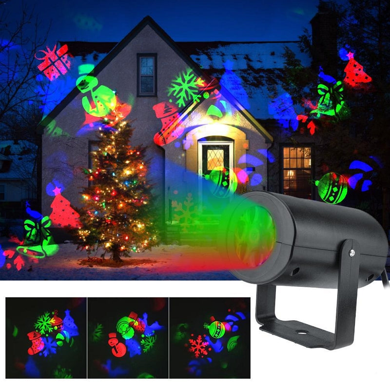 Proyector de luces navideñas